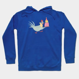 Chicken with Cake Hoodie